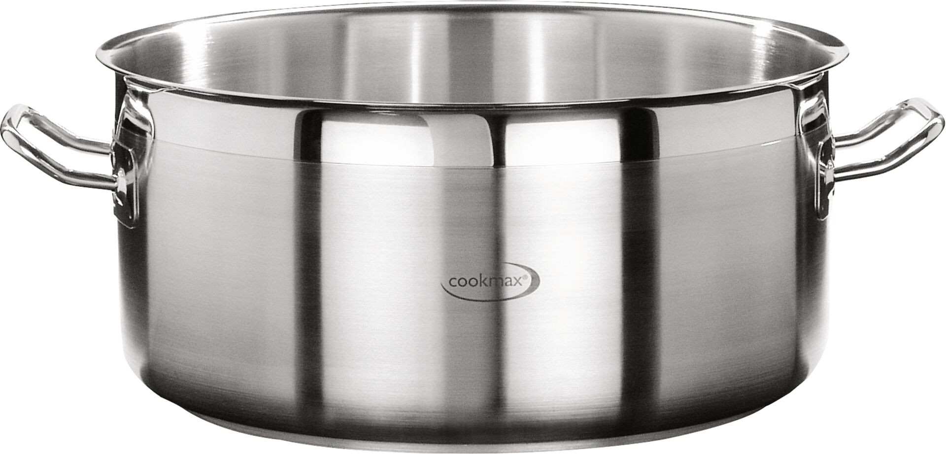 Bratentopf flach "Cookmax Professional" Ø 20 cm, H: 9 cm. Inhalt 2,8L